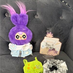 Baby three Lily rabbit town v2 secret confirmed purple bunny with special eyes